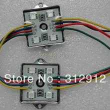 Акция! 5050 SMD светодиодный модуль rgb, вход DC12V, металлический чехол, 20 шт