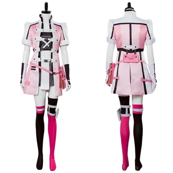 

Anime Sword Art Online Cosplay Fatal Bullet Kureha Cosplay Costume Outfit Adult Women Full Sets Halloween Carnival Costumes