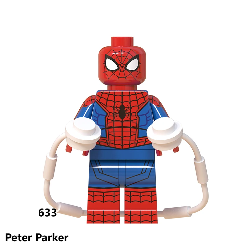 Single Sale SpiderMan Figures Spider-Ham Into the Spider-Verse Figurines Bricks Building Blocks Legoe Minifigured Kids Toys Gift