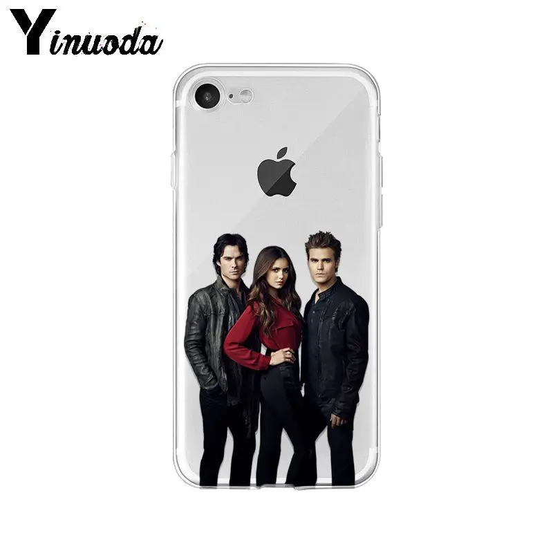 Мягкий чехол Yinuoda из ТПУ для iPhone 8 7 6 6S Plus 5 SE XR X XS MAX|Бамперы| |