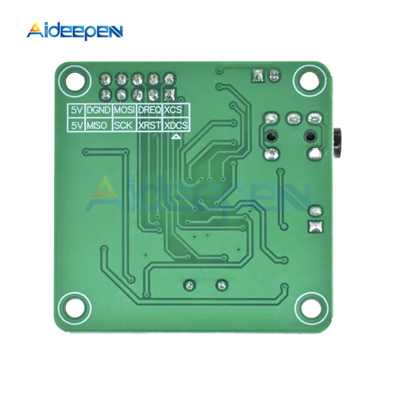 VS1053 VS1053B стерео аудио MP3 модуль щит запись декодирования макетная плата с слотом для sd-карты для Arduino UNO Breakout Board