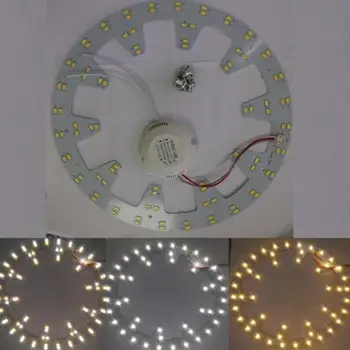 

24W 96 LEDs Ceiling Light LED Round Ceiling Board Circular Lamp Board Aluminum PCB Board Ring Panel 5730 SMD