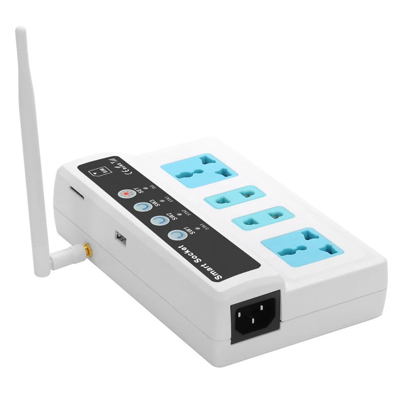bilder für Fernbedienung GSM Buchse Schalter Relais Gesteuert 3 Möglichkeiten Steckdosen über SMS Call Timing Smart Home Control bilder für Fernbedienung GSM Buchse Schalter Relais Gesteuert 3 Möglichkeiten Steckdosen über SMS Call Timing Smart Home Control