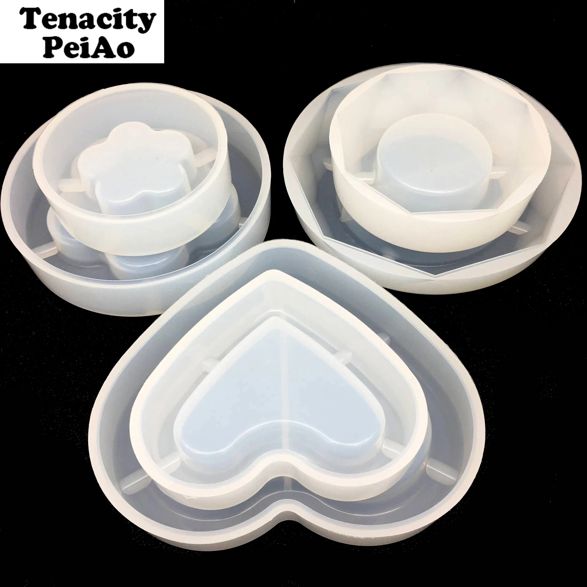 

Diy crystal silicone ashtray mould epoxy resin molds jewelry making tools