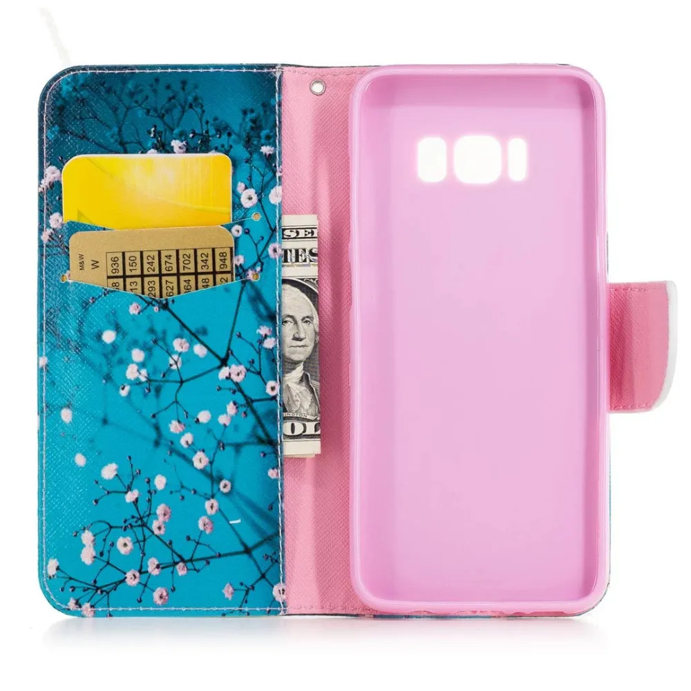 Case For Fundas Samsung Galaxy S8 S9 S10 Plus S10E Case Leather Wallet Flip Phone Cases For Samsung Galaxy S9 S8 Plus Case Cover