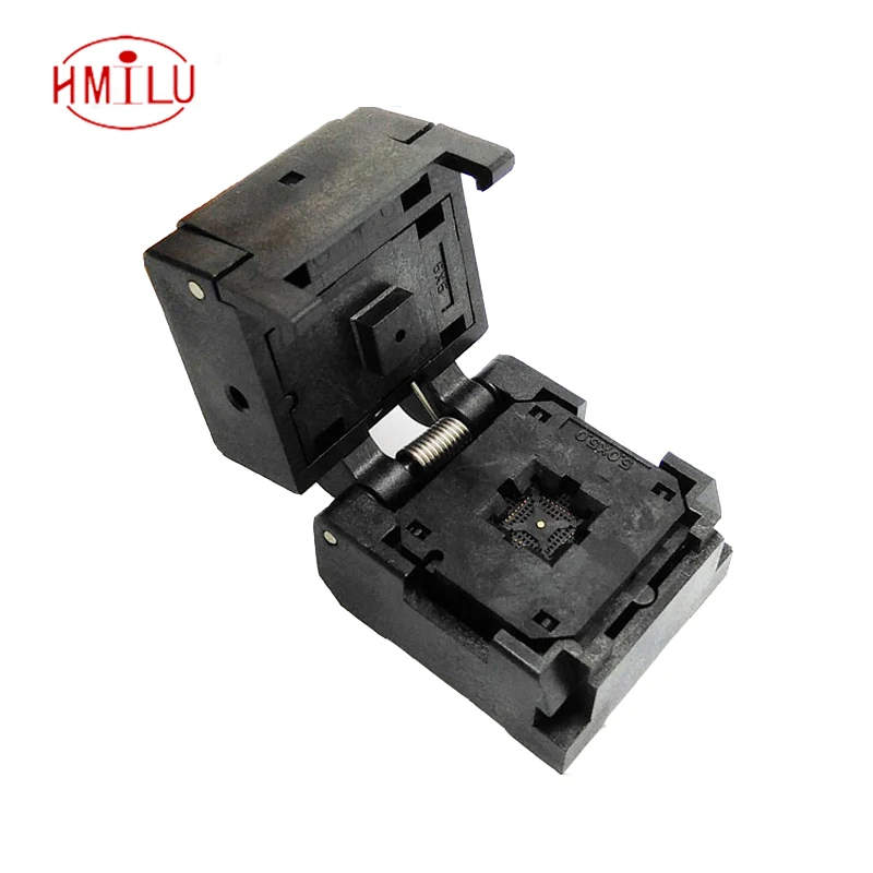 

QFN32 MLF32 Burn in Socket IC Test Socket IC549-0324-006-G Pitch 0.4mm Clamshell Chip Size 5*5 Flash Adapter Programming Socket