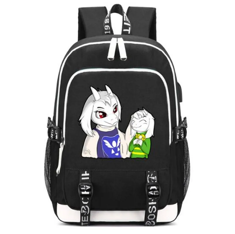 Undertail черепа USB модный портовый рюкзак, рюкзак для подростков, школьные сумки для путешествий, сумка для ноутбука, подарки - Цвет: Style 13