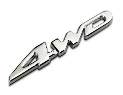 V6 4WD AWD Limited 4 колеса цинковый сплав переоборудованный Автомобиль Стайлинг эмблема значок наружная Декаль 3D наклейка для старого/нового Highlander - Цвет: old 4WD