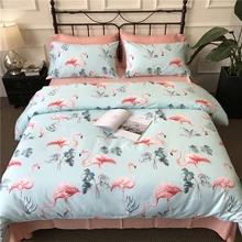 buy flamingo bedding and get free shipping on aliexpress com flamingo bed sheets