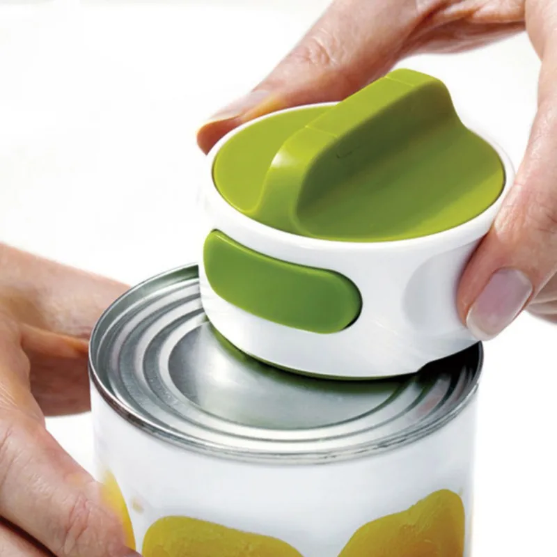 

1pcs Household Kitchen Tools Easy Manual Metal Can Opener Professional Effortless Stainless Steel Openers