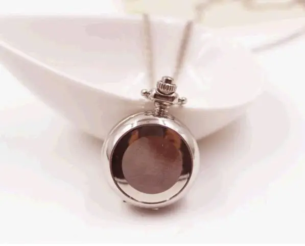 Новое бронзовое серебряное ожерелье с подвеской для кармана «сделай сам», высокое качество, низкая цена