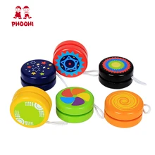 Wooden Yoyo Professional Toy Children Classic Toys Cool Magic Sport Outdoor Classic Play yo yo Ball yo-yo Toy For Kids PHOOHI new arrive yoyo factory aliyo yo yo 11 different colors professional sports yo yo metal ball best gift for christmas day