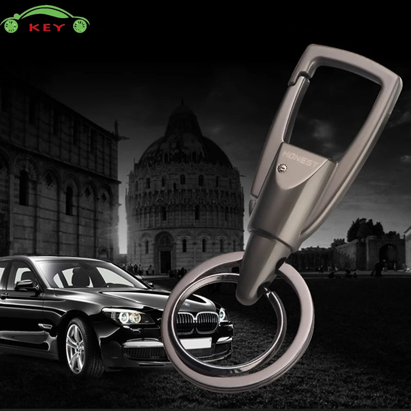 

Auto Men Simple Keyring High-end Car Styling Keychain Key Holder for Alfa Romeo Acura Buick Cadillac Citroen Daihatsu Dodge ford