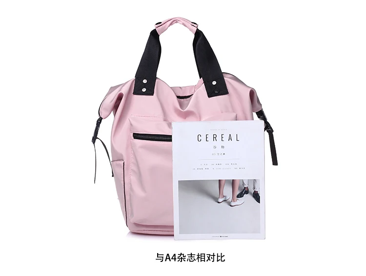 Mochila de Viagem Da Lona Mulheres Mochila