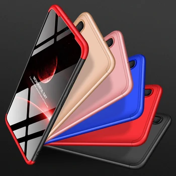 

100pcs/lot 3 in 1 Hard PC Back Cover For Xiaomi 9 9SE 9T Pro CC9e A3 For Redmi K20 Pro 7A GO Note 7 Y3 360 Full Protector Case