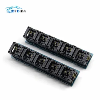 

5PCS SOIC8 SOP8 to DIP8 EZ Socket Converter Module Programmer Output Power Adapter With 150mil Connector SOIC 8 SOP 8 To DIP 8