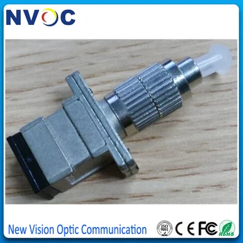 

10Pcs/Lot,SC Female to FC Male Fiber Optic Adapter Coupler,FC Male to SC Female Flange Conversion head FC-SC Fiber Adapter