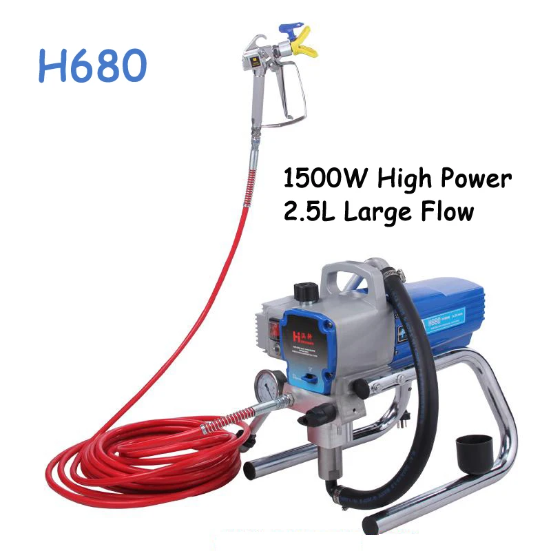High Pressure Airless Paint Spraying Machine Electric Airless Paint