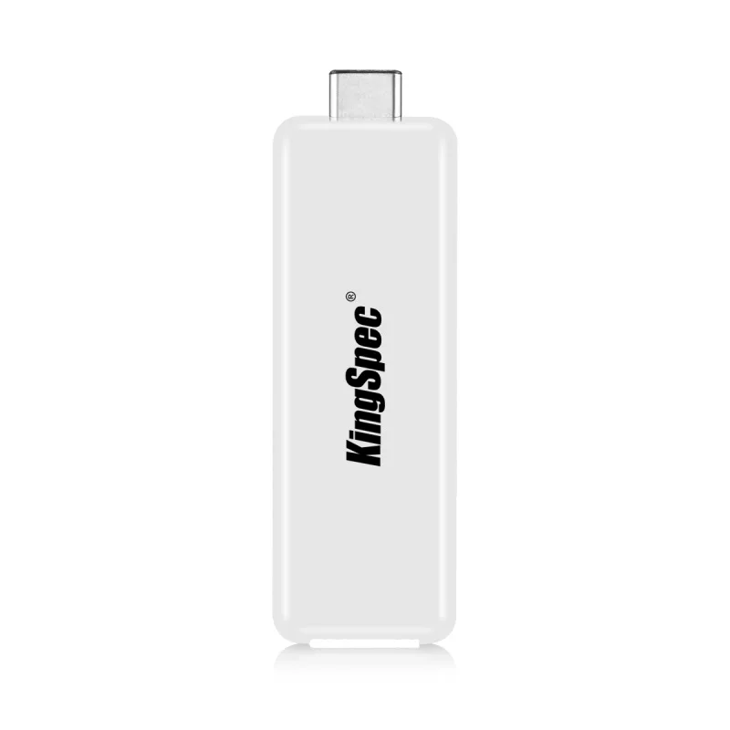 Смартфон type C USB 3,0 32 ГБ флэш-накопитель 32 Гб 64 Гб 128 ГБ металлическая u-образная Флешка карта памяти высокоскоростной KingSpec поступление - Цвет: White