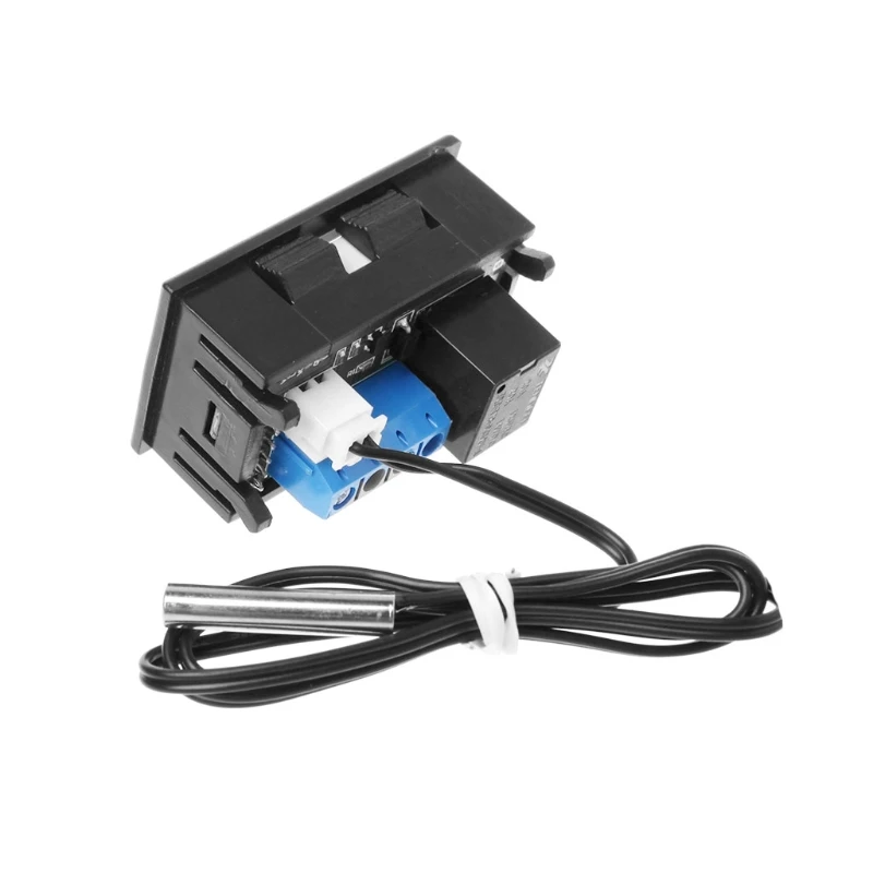 Цифровой термостат W2810 DC12V 20A контроллер температуры Красный дисплей с датчиком
