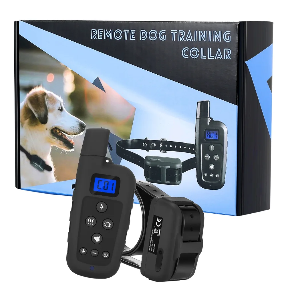Professional 2 Dogs Training Collar with Remote 600meters Range