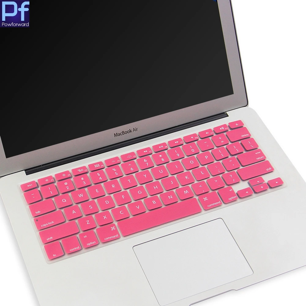 Силиконовая защитная накладка на клавиатуру для ноутбука MacBook Air 13 дюймов A1369 A1466