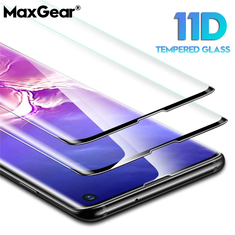 Защитное стекло Закаленное 11D для Samsung Galaxy S8/S9/S10 Plus/S10E/S7/ 8/9/10 Pro|Защитные стёкла и