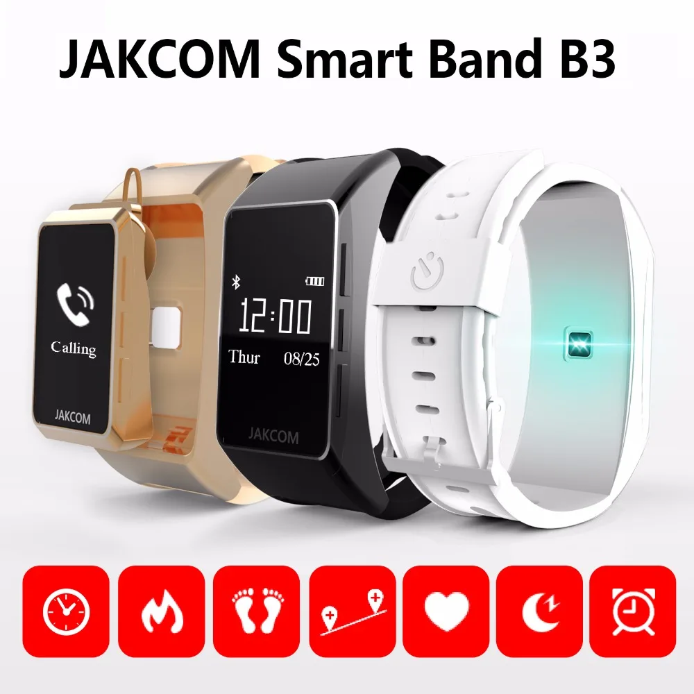 Умный Браслет Jakcom B3 новый продукт наручных часов умные часы с Bluetooth умный для