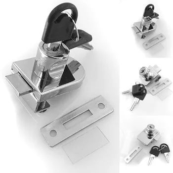 

Zinc Pleated Mini Glass Display Cabinet Showcase Letter Box Drawer Locks Door Locks No Drill With Keys Hardware Tools