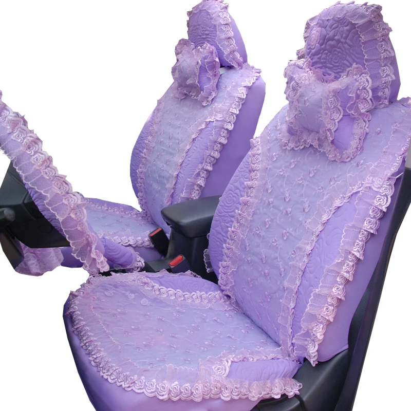 Beautiful Flower Car Seat Cover Auto Automobiles Interior Decoration