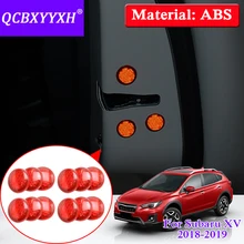 QCBXYYXH для Subaru XV Impreza 12 шт/лот автомобильный Стайлинг Автомобильная дверь ABS стопорный винт ЗАЩИТА крышки водонепроницаемые двери