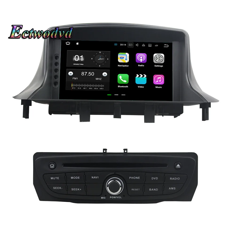 Flash Deal Ectwodvd Octa Core 4G Android 8.0/Quad Core Android 8.1 Car Multimedia DVD Player For Renault Megane III Fluence 2009-2016 13