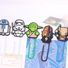 Новинка Звездные войны Скрепка Закладка рекламный подарок канцелярские принадлежности Школьные офисные принадлежности Escolar Papelaria