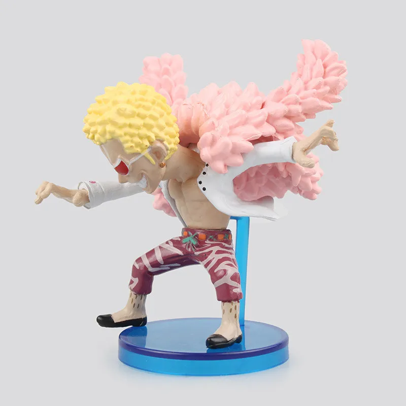 3,1"(8 см), 6 шт./компл. Одна деталь фигурку аниме Фрэнки donquixote doflamingo Луффи Шестерни 4 WCF бороться PVC Моделя с хорошим спросом игрушки