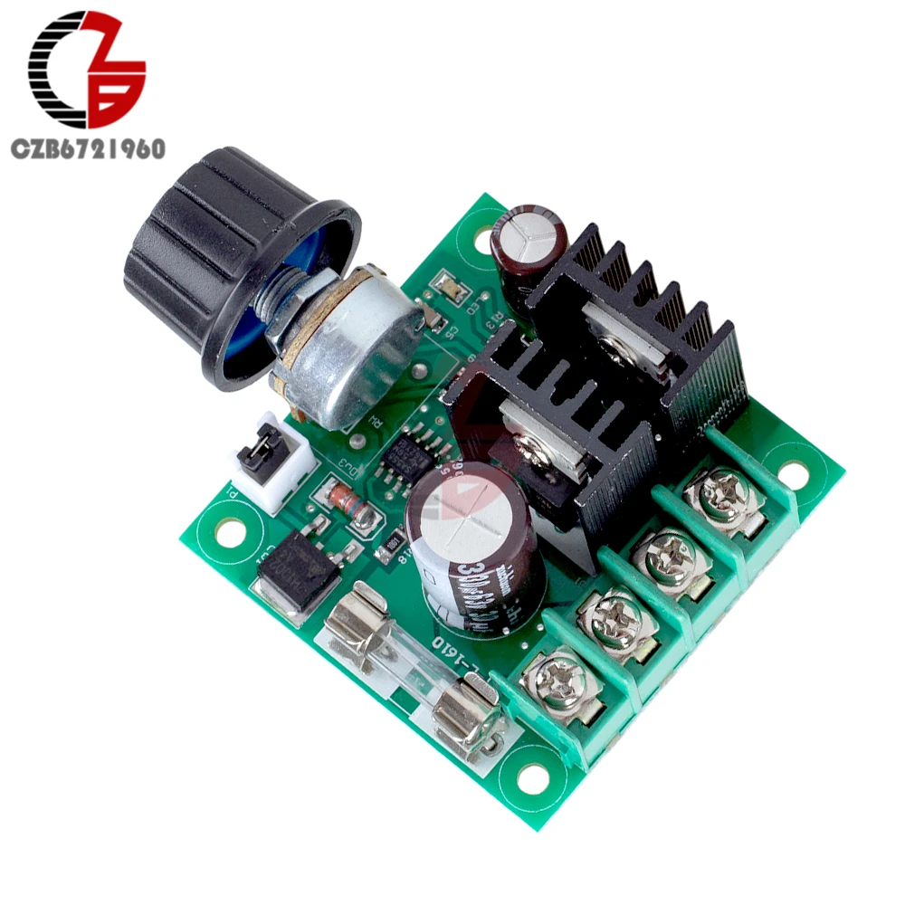 400W 10A DC 12 V-40 V PWM контроллер скорости двигателя постоянного тока регулятор Скорость вентилятора Управление диммер переключатель регулятора защита от обратной полярности