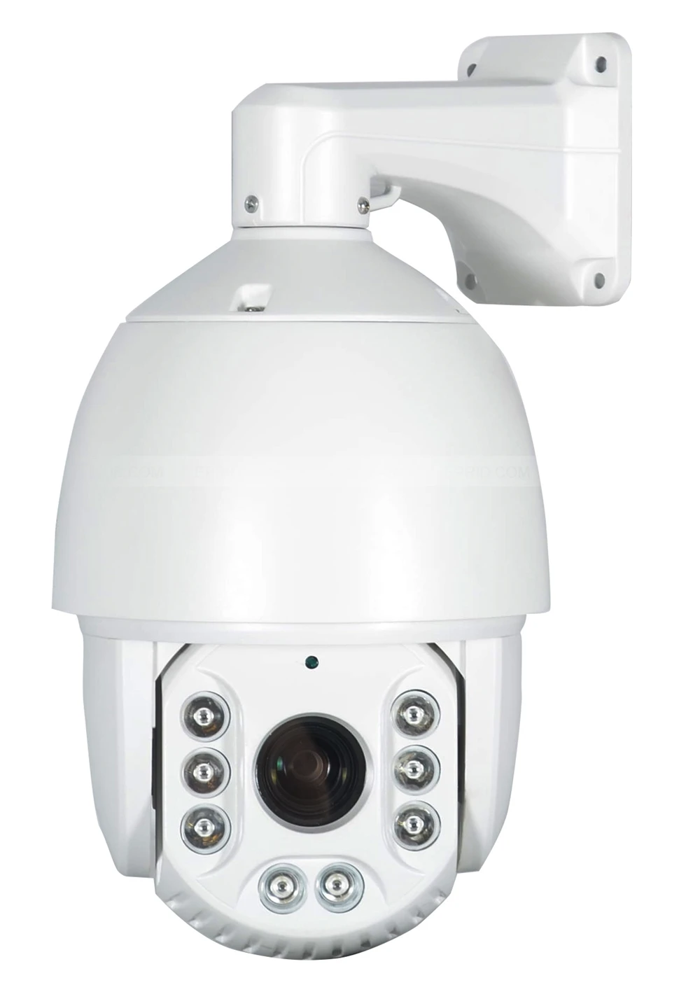 7 inch 1.3 Megapixel 960P HD High Speed IP PTZ Dome Camera 18x Optical Focus