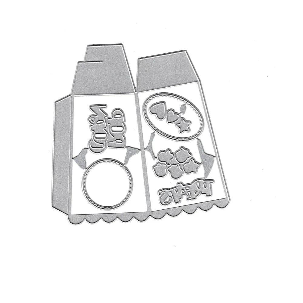 

Box Metal Cutting Dies for DIY Scrapbooking Embossing Dies Craft Photo Album Paper Card Making Decoration Punch New Dies 2019
