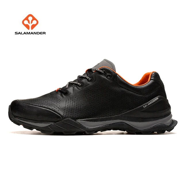 SALAMANDER Men's Leather Outdoor Hiking Trekking Sneakers Shoes For Men Sport Climbing Mountain Shoes Sneakers Woman