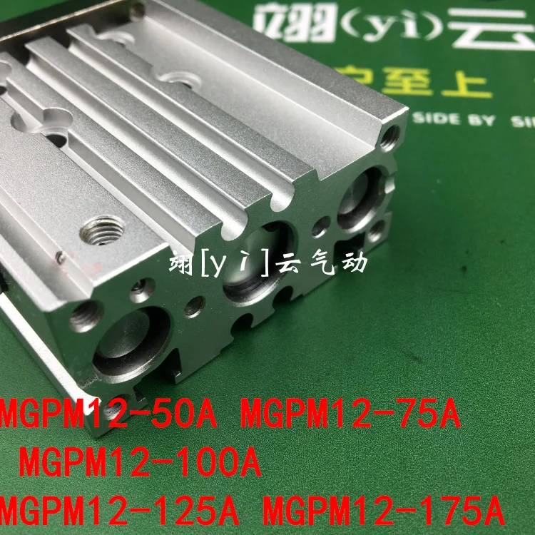 

MGPM12-50A MGPM12-75A MGPM12-100A MGPM12-125A MGPM12-175A MGPL Pneumatic components Thin three Rod Guide Pneumatic Cylinder