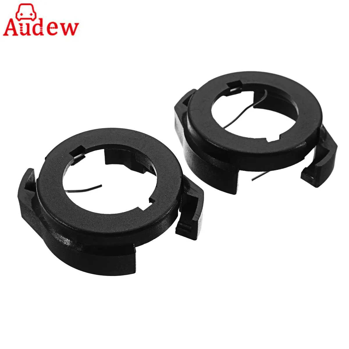 2Pcs Car LED H7 Bulb Holders led headlight base for Megane LED H7