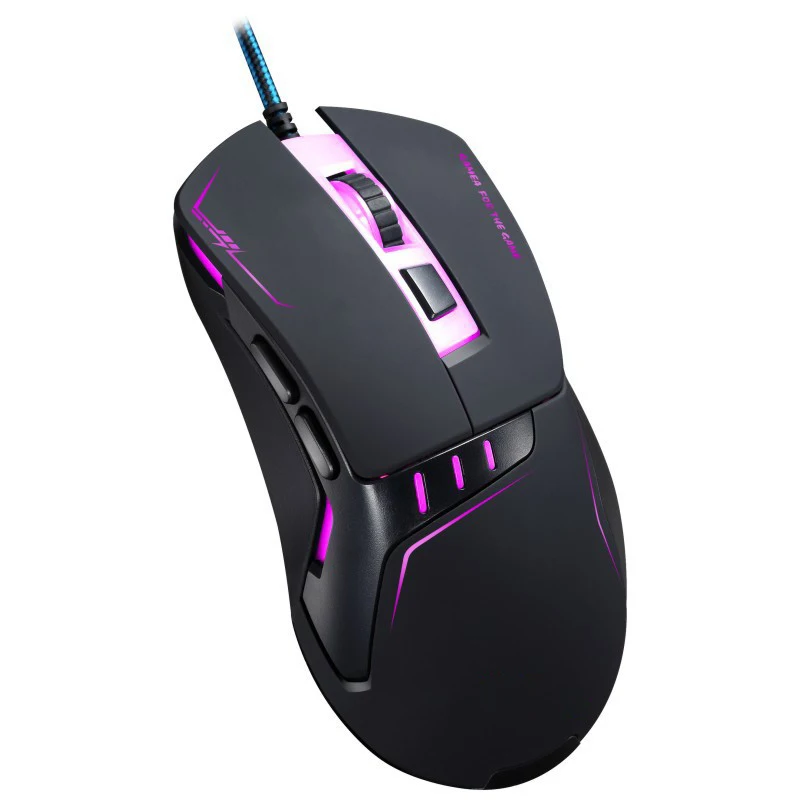  USB Wired Mouse 2400DPI Light Gaming Game Mouse LED for PC Laptop Computer Gaming Mouse for LOL Dot