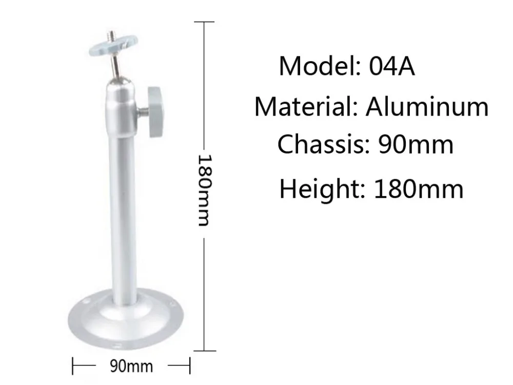 

Free shipping 1 pieces cctv accessories camera bracket metal wall mount bracket for cctv camera 04A