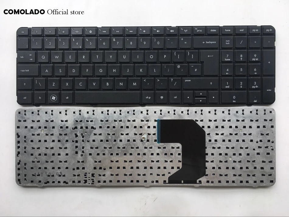 UK keyboard For HP Pavilion G7-1000 G7-1100 G7-1200 G7 G7T R18 G7-1001 G7-1222 Black Laptop Keyboard UK Layout