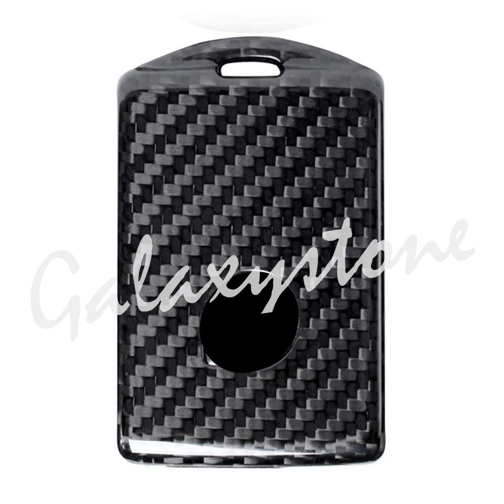 

Auto Remote Car Key Case Shell Cover Fit for 2018 Volvo XC60 XC90 S90 V90 Carbon Fiber
