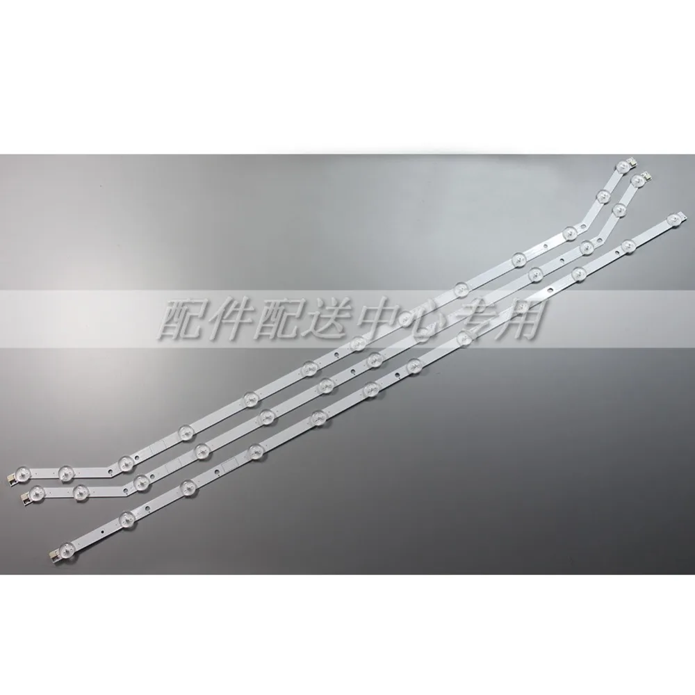 Светодиодная лента для подсветки Samsung TV UN40H5003 D3GE 400SMA R2 2013SVS40 T2 3228N1 LM41 00001V 12/13 LEDs 76 см 3 шт. x 40 дюймов|Промышленные