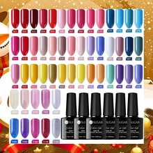Ur Sugar УФ-гель для ногтей светодиодный светильник Гель-лак чистые цвета Полупостоянный Гель-лак праймер для ногтей базовое верхнее покрытие