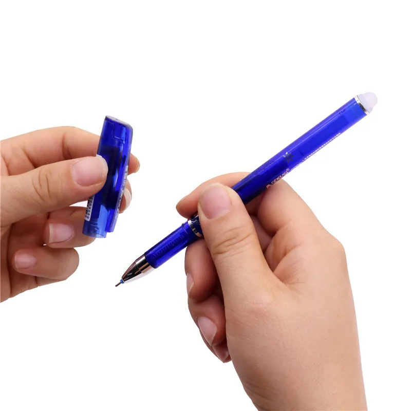 144 шт много оптовых стираемых Ручка канцелярия для учеников стираемая гелевая ручка письма свободно не пропустите прохождение