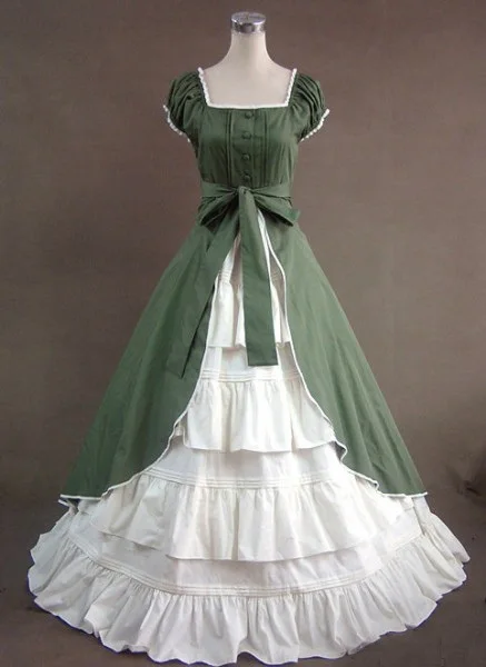 

Elegant Ladies Halloween Party Prom Dress Lolita Ball Gown Medieval Renaissance Victorian Gothic Formal Dress Cosplay Costume