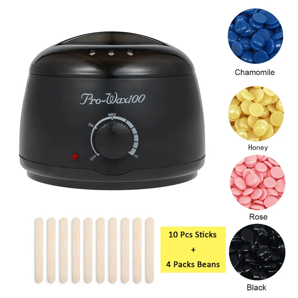 

Professional Electric Wax Warmer Heater Mini SPA Hands Epilator Body Depilatory Paraffin Wax Kits Machine for Women Hair Removal