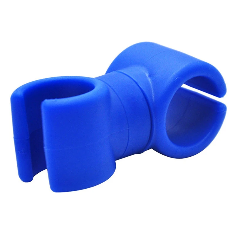 Силиконовый держатель шланга 24 мм подходит для каждого шланга Shisha Sheesha кальян наргиле аксессуары для курительных трубок - Color: Blue